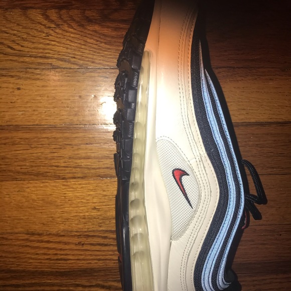 Mens Nike Air Max 97 SE Pull Tab Obsidian - Picture 6 of 9